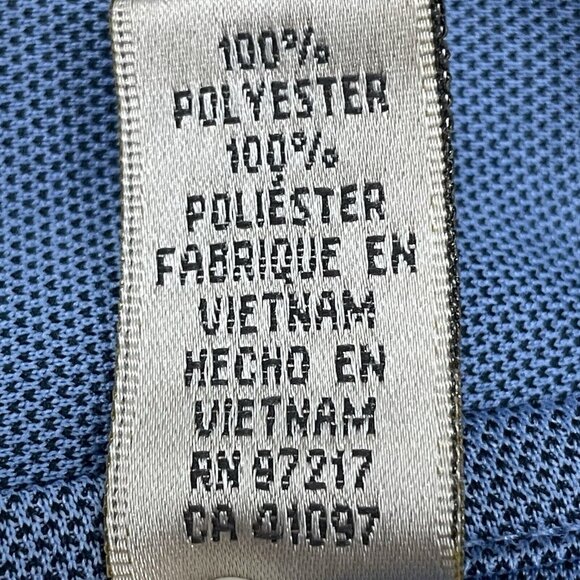 Tehama Legacy Hills Golf Club Polo Short Sleeve Blue Shirt Button Up Size 2XL - Picture 12 of 14